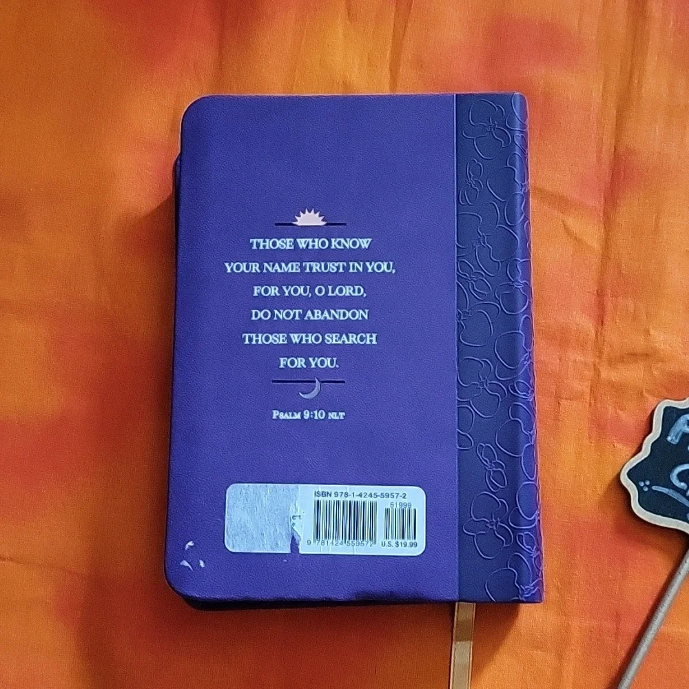 I Trust You, Jesus Morning & Evening Devotional Book New Purple Cover